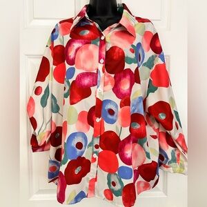 Colorful Floral blouse